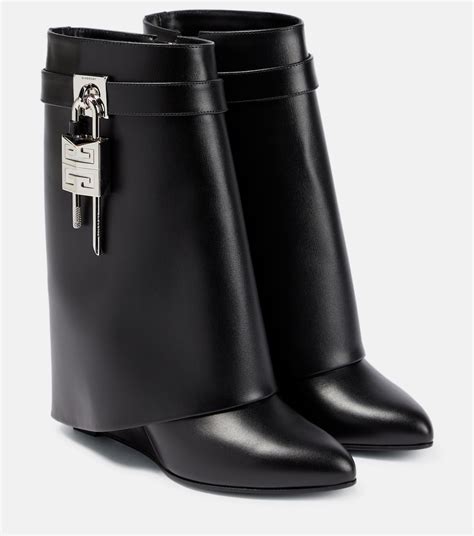 givenchy shark lock usati|givenchy shark ankle boots.